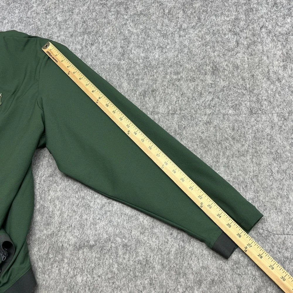 Baylor Bears Jacket Mens 2XL Green NCAA Football Nike Full Zip College‎ Warm Up